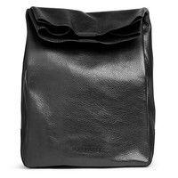 Кожаная сумка-клатч POOLPARTY Lunchbox (leather-lunchbox)