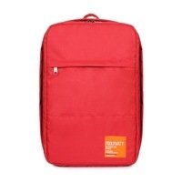 Рюкзак для ручной клади Poolparty HUB Ryanair/Wizz Air/МАУ Красный 20л (hub-red)