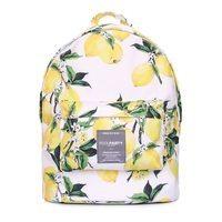 Городской молодежный рюкзак Poolparty с лимонами (backpack-lemons)