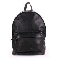 Городской рюкзак POOLPARTY (backpack-leather-black)