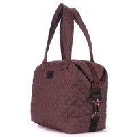 Женская стеганая сумка POOLPARTY (tokyo-brown)