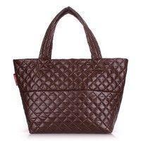 Женская стеганая сумка POOLPARTY (broadway-quilted-brown)