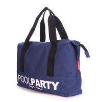 Женская коттоновая сумка POOLPARTY (pool-12-darkblue)
