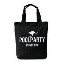 Женская коттоновая сумка POOLPARTY (pool1-black)