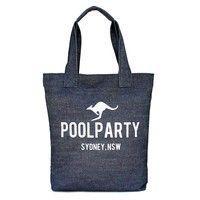Женская коттоновая сумка POOLPARTY (pool1-jeans)