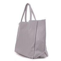 Женская кожаная сумка POOLPARTY Soho (soho-grey)