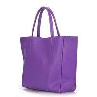 Женская кожаная сумка POOLPARTY Soho (poolparty-soho-violet)