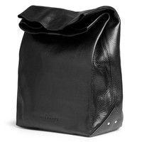 Кожаная сумка-клатч POOLPARTY Lunchbox (leather-lunchbox)