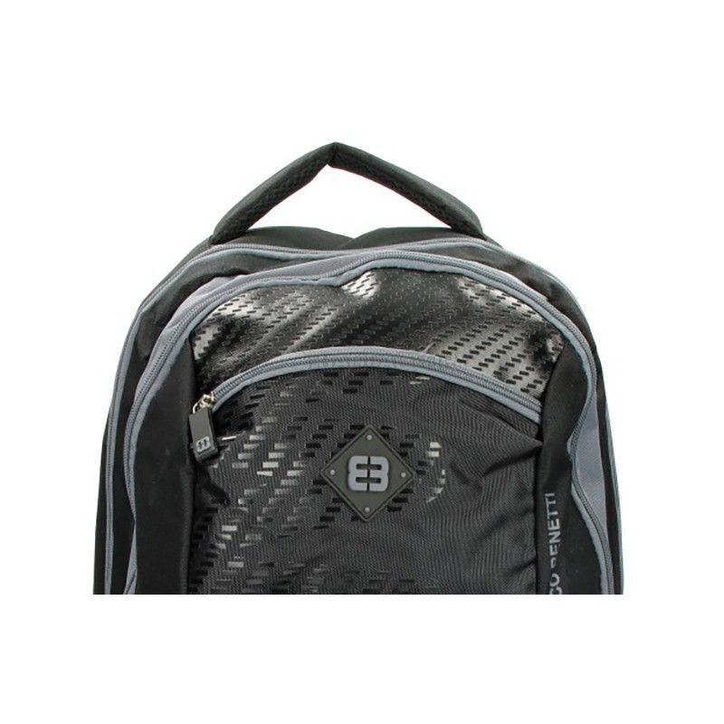 Городской рюкзак Enrico Benetti NATAL 35 л Black-Grey (Eb47105614)