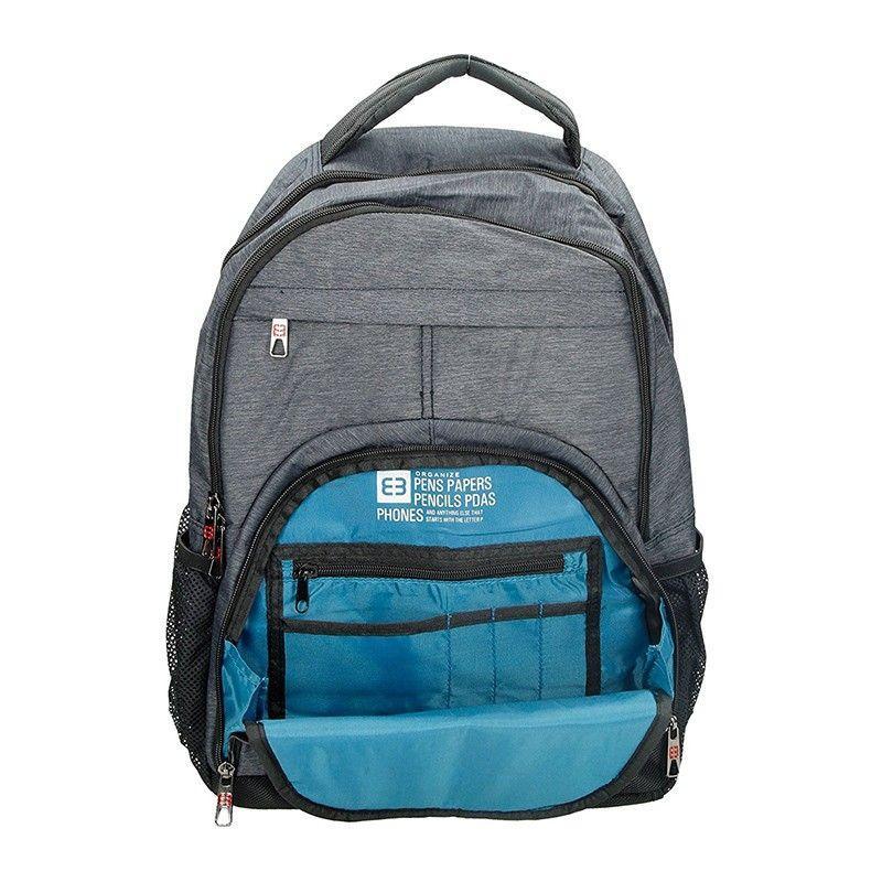 Городской рюкзак Enrico Benetti BERKELEY 30 л Grey (Eb47121012)