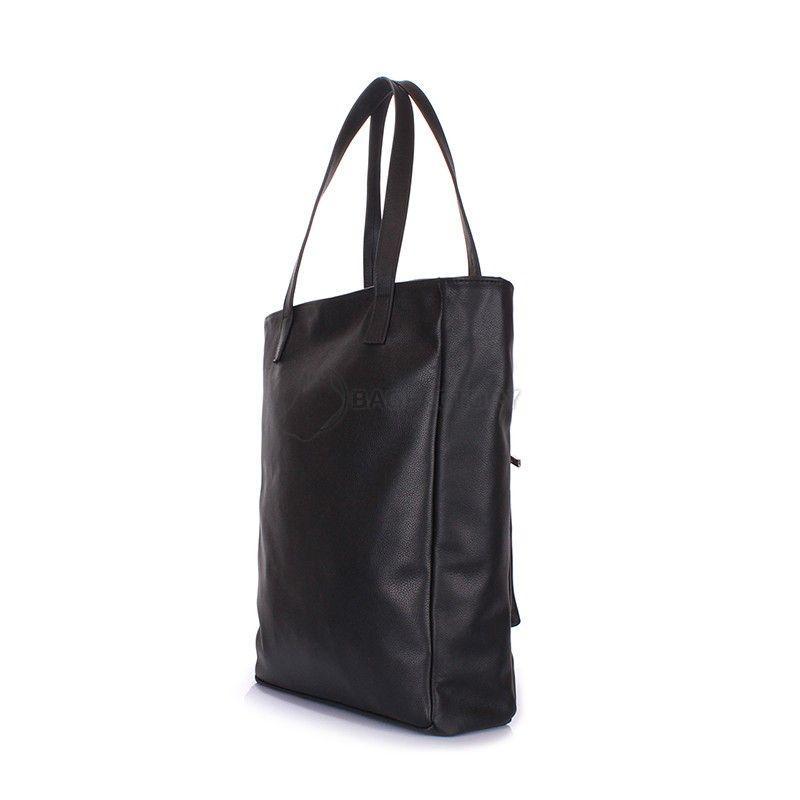 Женская кожаная сумка POOLPARTY Spirit (spirit-black)