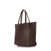 Женская кожаная сумка POOLPARTY Soho (poolparty-soho-brown)