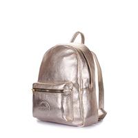 Городской кожаный рюкзак POOLPARTY Xs 6 л (xs-bckpck-leather-gold)