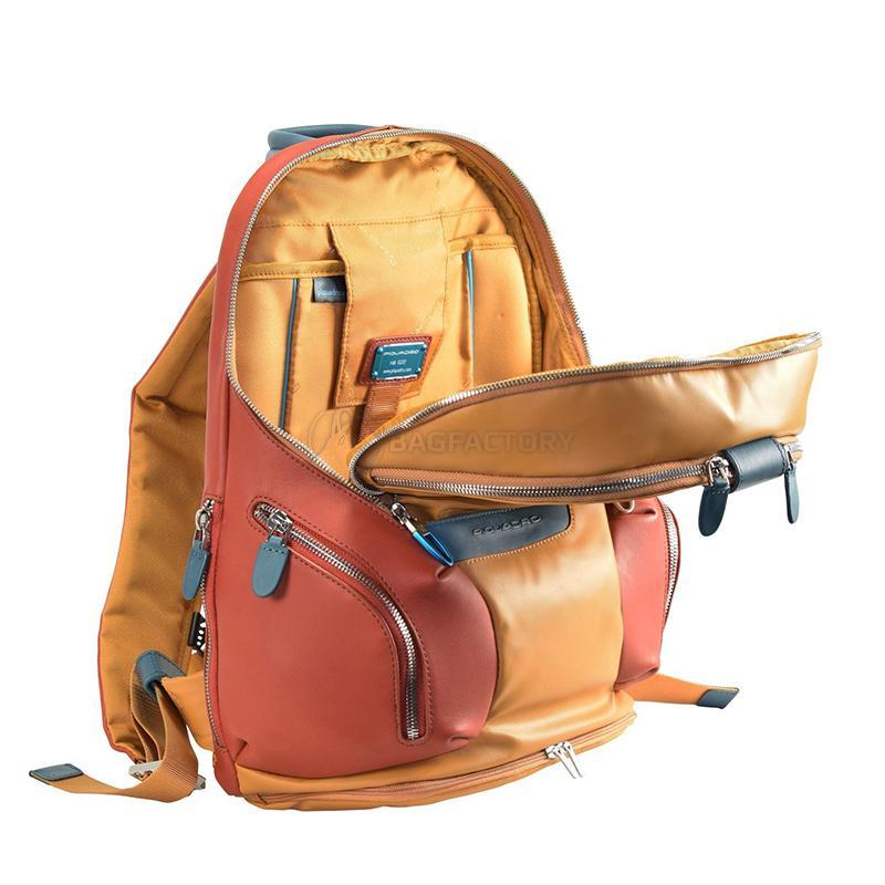 Городской рюкзак Piquadro COLEOS Yellow 13л с чехлом от дождя (CA3936OS_G)