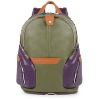 Городской рюкзак Piquadro COLEOS Green 13л с чехлом от дождя (CA3936OS_VE)
