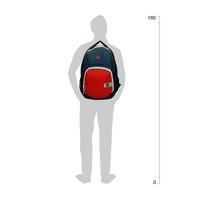 Городской рюкзак Enrico Benetti MONTSERRAT Black-Navy-Red 30л (Eb47071093)