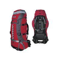 Туристический рюкзак Terra Incognita Vertex 80л Красный/Серый (2000000001616)