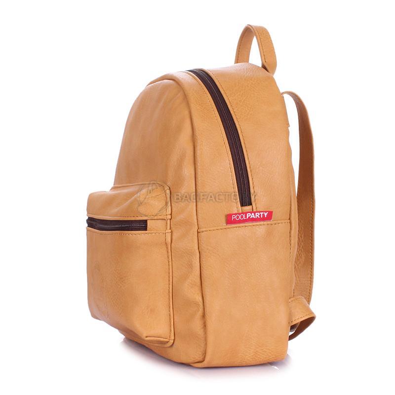 Городской женский рюкзак POOLPARTY Xs (xs-bckpck-beige)