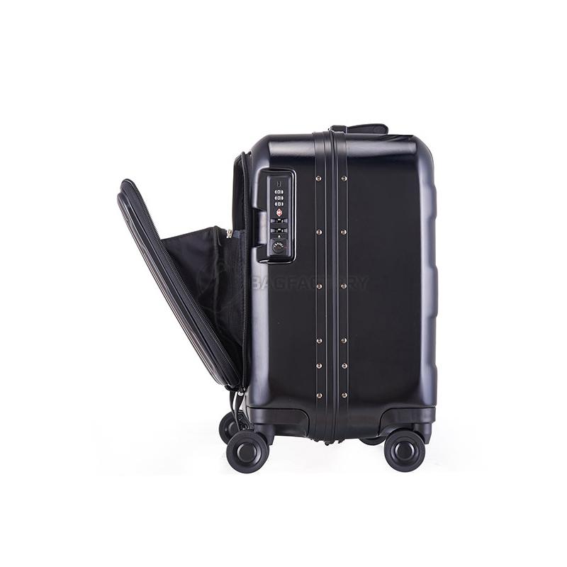 Бизнес-кейс Pilot Lojel KOZMOS Black на 4 колесах 38л (Lj-CF1375P_B)