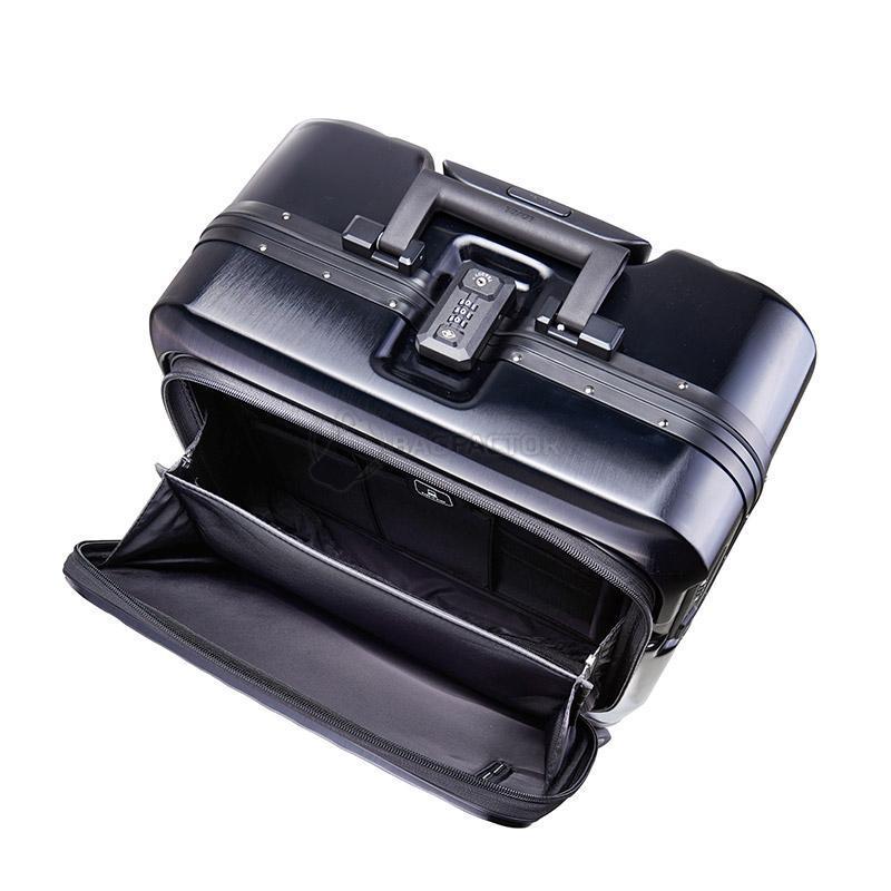 Бизнес-кейс Pilot Lojel KOZMOS Black на 4 колесах 38л (Lj-CF1375P_B)