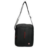 Мужская наплечная сумка Enrico Benetti CORNELL Black с отдел. для iPad (Eb47110 001)