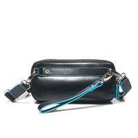 Барсетка Piquadro BL SQUARE Black на 3 отдел. с молнией на ремне (AC2141B2_N)