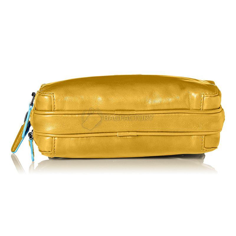 Барсетка Piquadro BL SQUARE Orange на 3 отдел. с молнией на ремне (AC2141B2_AR)