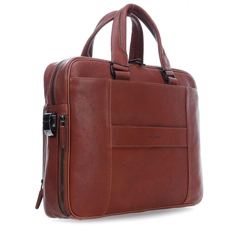Мужская сумка Piquadro BK SQUARE Tobacco с отдел. д/ноутбука15
