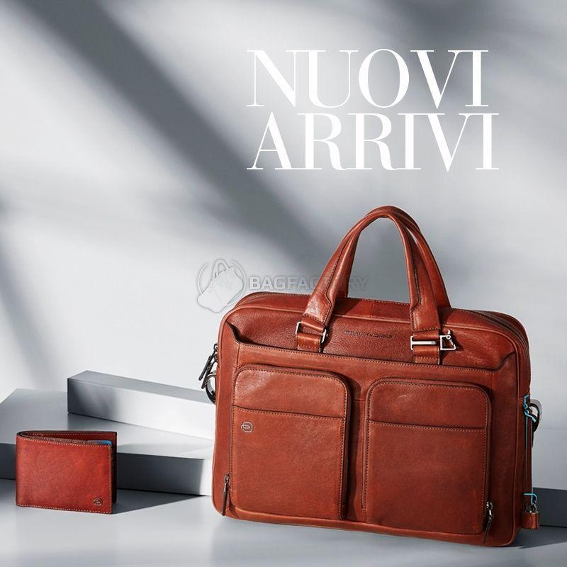 Мужская сумка Piquadro BK SQUARE Tobacco с отдел. д/ноутбука15