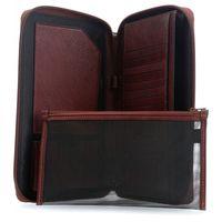 Тревеллер Piquadro BK SQUARE Tobacco на молнии с отдел. для кред.карт + клатч (PP3246B3_CU)