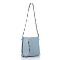 Женская кожаная сумка Amelie Pelletteria Голубой (8619_sky)