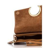 Женская кожаная сумка-клатч Amelie Pelletteria Коньячный (8649_cuoio)