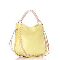Женская кожаная сумка Amelie Pelletteria Желтый (8701_yellow)