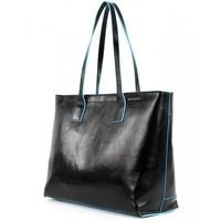 Женская сумка Piquadro BL SQUARE Black с отдел. д/ноутбука 15