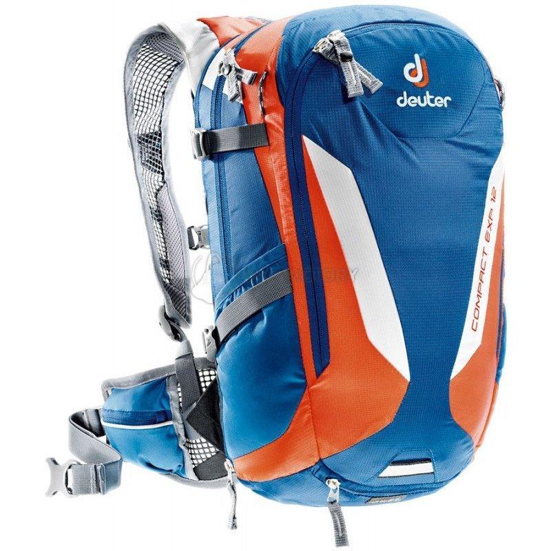 Спортивный рюкзак Deuter Compact EXP 12 Steel-papaya (32002153905)