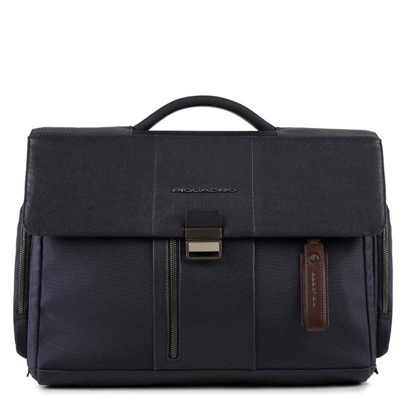 Портфель Piquadro BRIEF Blue с отд. д/ноут. 15.6
