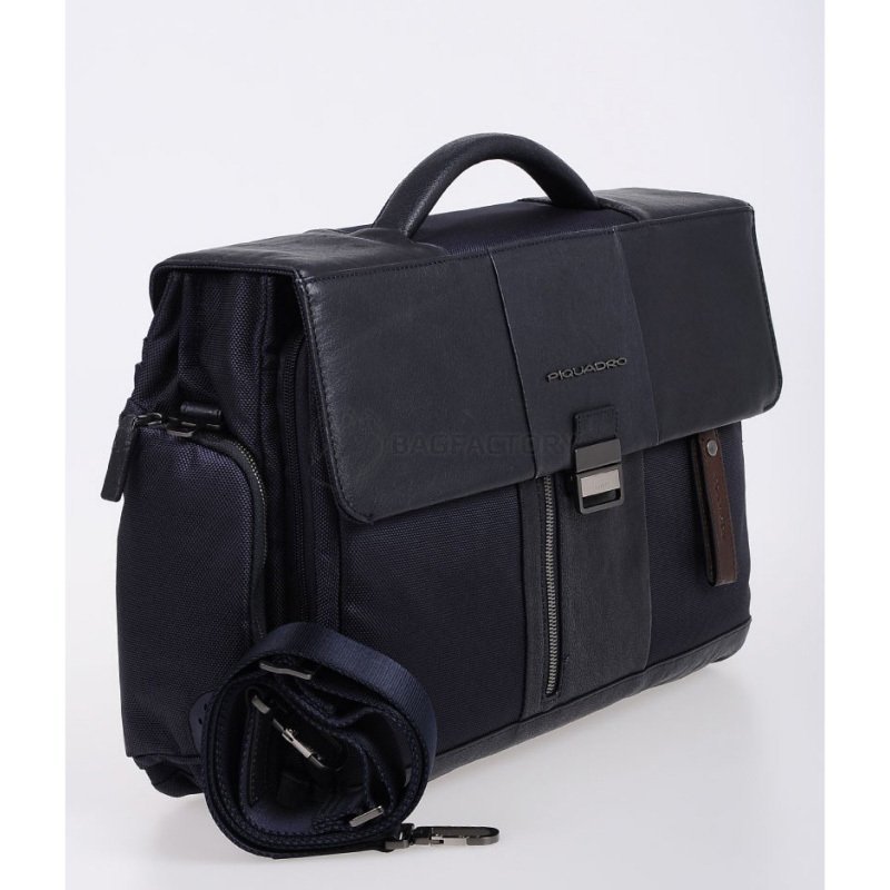 Портфель Piquadro BRIEF Blue с отд. д/ноут. 15.6