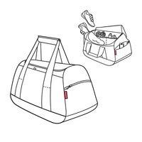 Дорожная сумка Reisenthel Activitybag Dark Blue 35л (MX 4059)