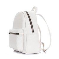Городской кожаный рюкзак POOLPARTY Xs (xs-bckpck-leather-white)
