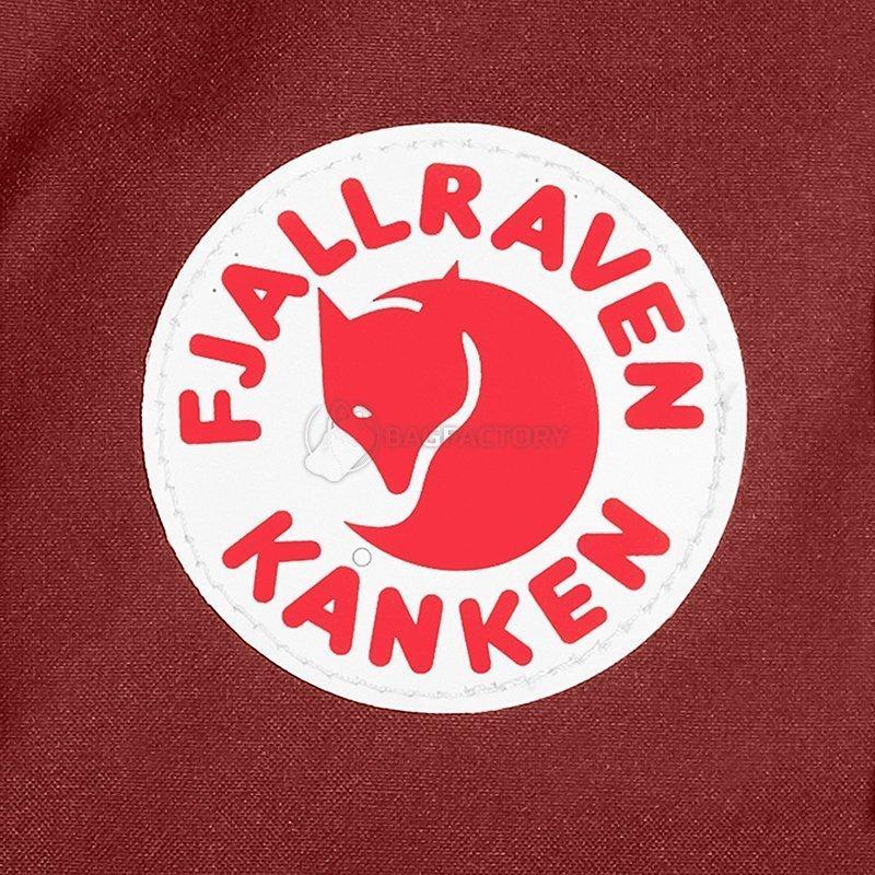 Городской рюкзак Fjallraven Kanken Deep Red-Folk Pattern 16л (23510.325-903)