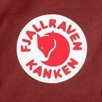 Городской рюкзак Fjallraven Kanken Deep Red-Folk Pattern 16л (23510.325-903)
