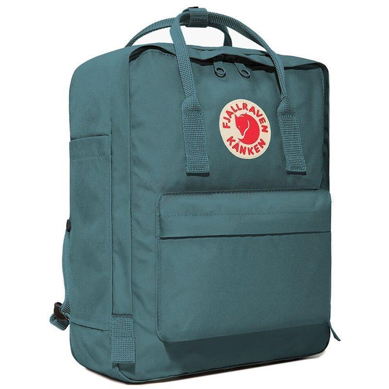 Городской рюкзак Fjallraven Kanken Frost Green 16л (23510.664)