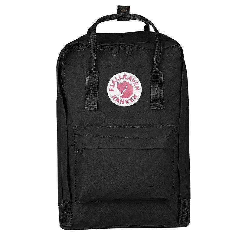Городской рюкзак Fjallraven Kanken Laptop 15 Black 18л (27172.550)