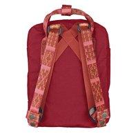 Городской рюкзак Fjallraven Kanken Mini Deep Red-Folk Pattern 7л (23561.325-903)
