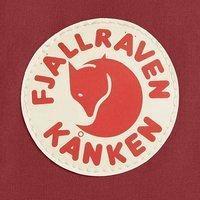 Городской рюкзак Fjallraven Kanken Mini Deep Red-Folk Pattern 7л (23561.325-903)