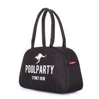 Городская сумка-саквояж POOLPARTY Черный (pool-16-oxford-black)