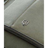 Мужская кожаная сумка Piquadro BK SQUARE Green с отд. д/ноут15