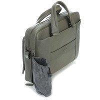 Мужская кожаная сумка Piquadro BK SQUARE Green с отд. д/ноут15