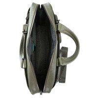 Мужская кожаная сумка Piquadro BK SQUARE Green с отд. д/ноут15