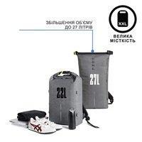 Городской рюкзак XD Design Bobby Urban Lite backpack Анти-вор Grey 22/27л (P705.502)